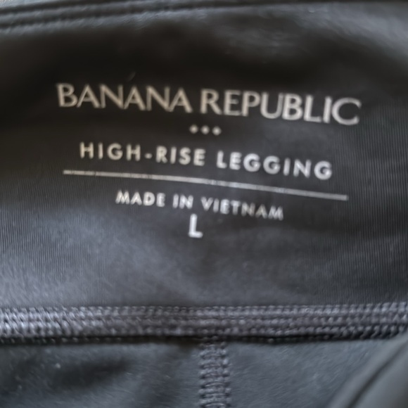 Banana Republic High-Rise Black Full Length Legging - Picture 2 of 4